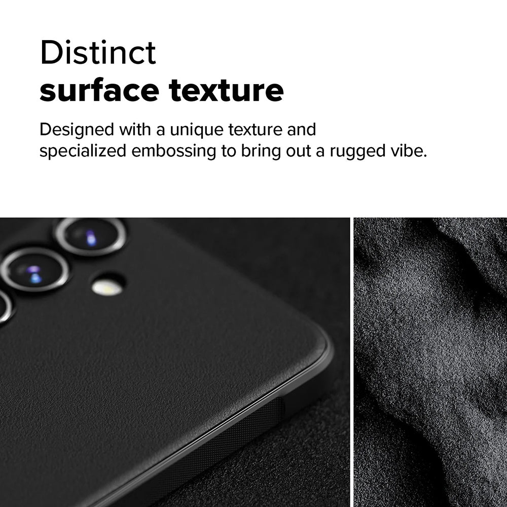Deksel for Samsung Galaxy S24 FE S721, Ringke, Onyx, Svart