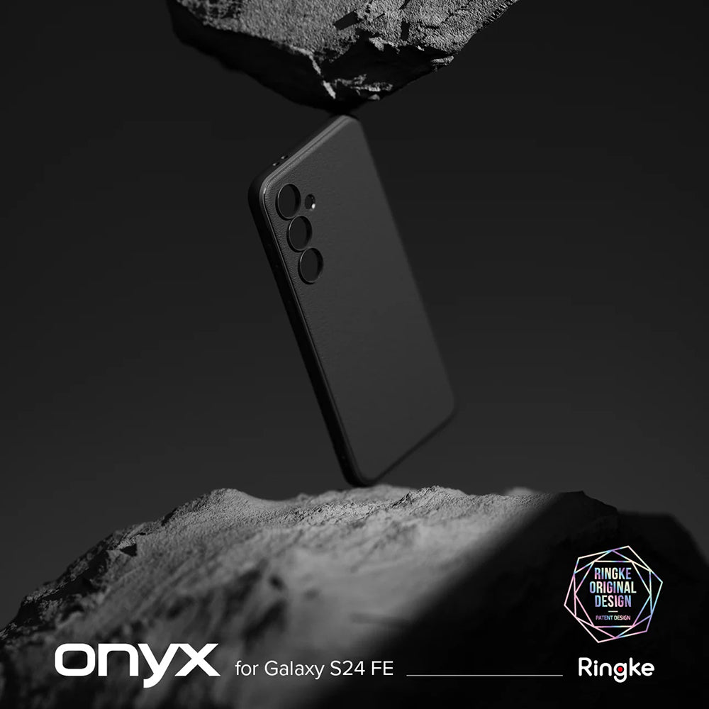 Deksel for Samsung Galaxy S24 FE S721, Ringke, Onyx, Svart