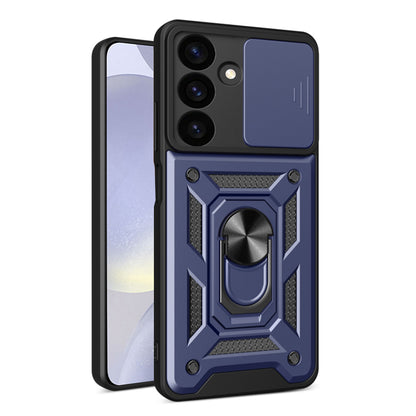 Deksel for Samsung Galaxy S24 FE S721, Techsuit, CamShield, Blå