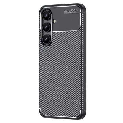 Deksel til Samsung Galaxy S24 FE S721, Techsuit, CarbonFiber, Svart