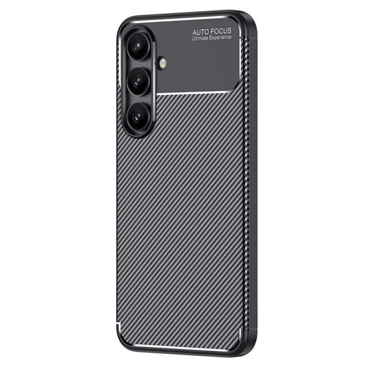 Deksel til Samsung Galaxy S24 FE S721, Techsuit, CarbonFiber, Svart