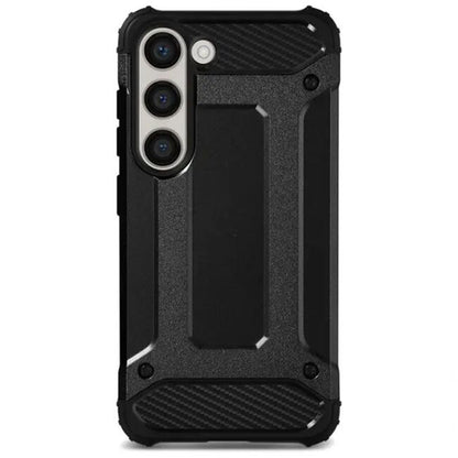 Deksel for Samsung Galaxy S24 FE S721, Techsuit, Hybrid Armor, Svart