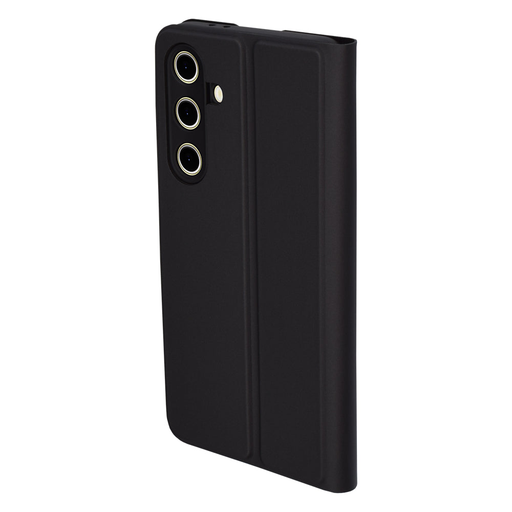 Deksel til Samsung Galaxy S24 FE S721, Techsuit, Magskin Book, Svart