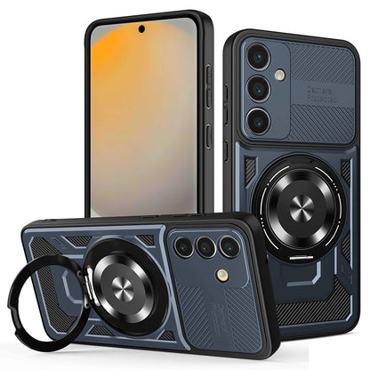 Deksel for Samsung Galaxy S24 FE S721, Techsuit, RuggedCam, Blå