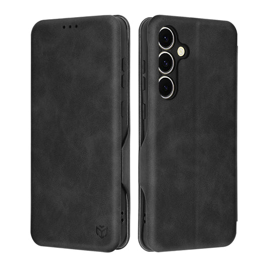 Deksel til Samsung Galaxy S24 FE S721, Techsuit, Safe Wallet Plus, Svart