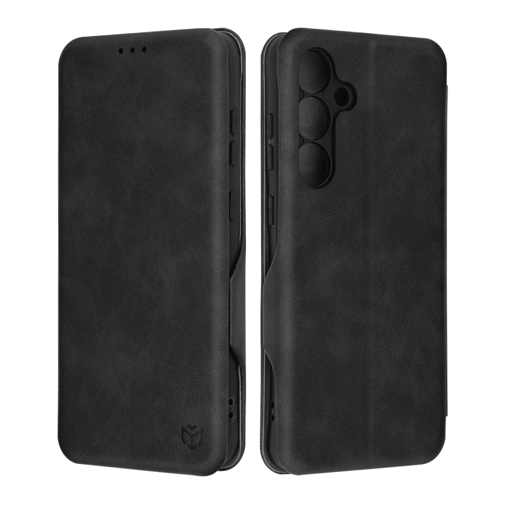 Deksel til Samsung Galaxy S24 FE S721, Techsuit, Safe Wallet Plus, Svart