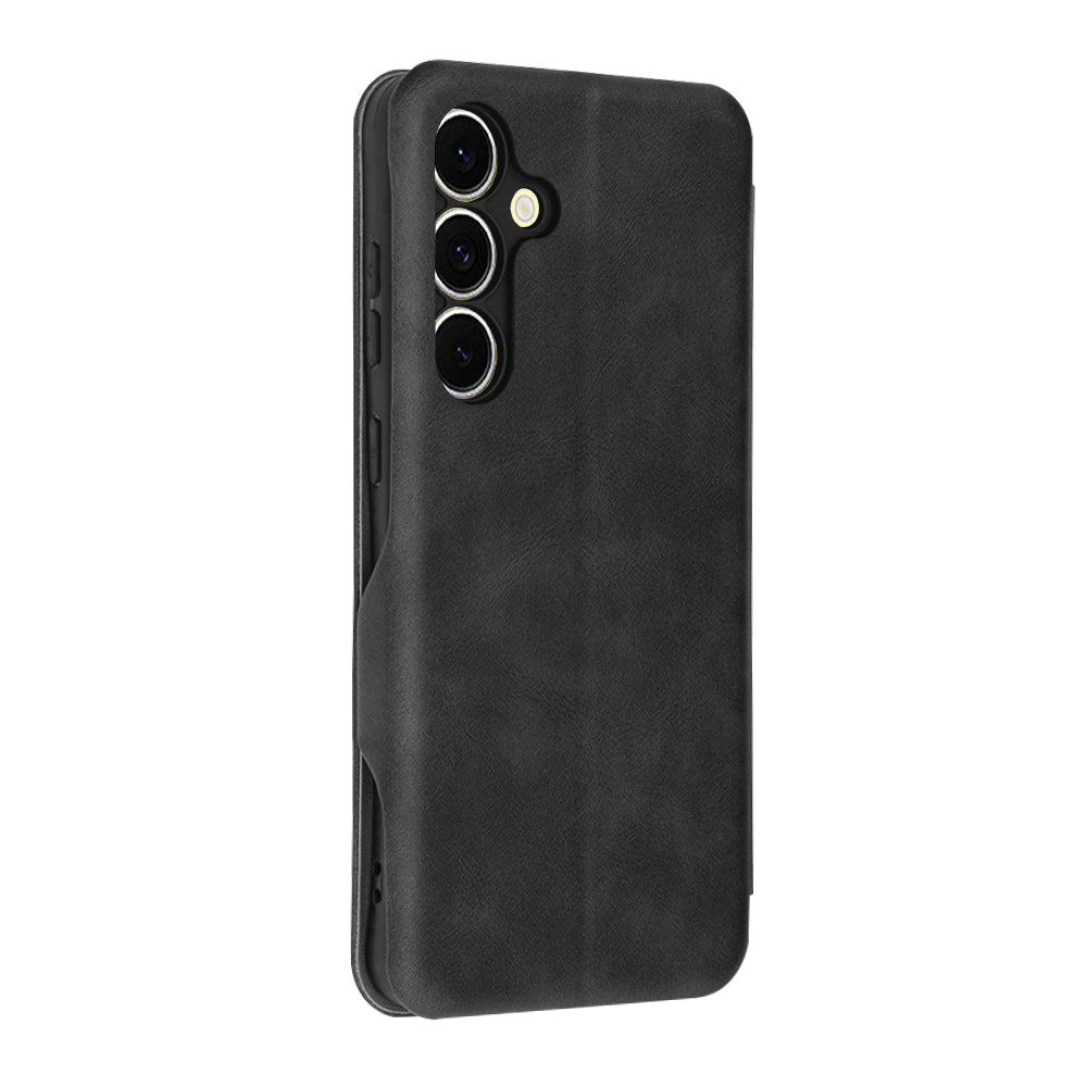 Deksel til Samsung Galaxy S24 FE S721, Techsuit, Safe Wallet Plus, Svart