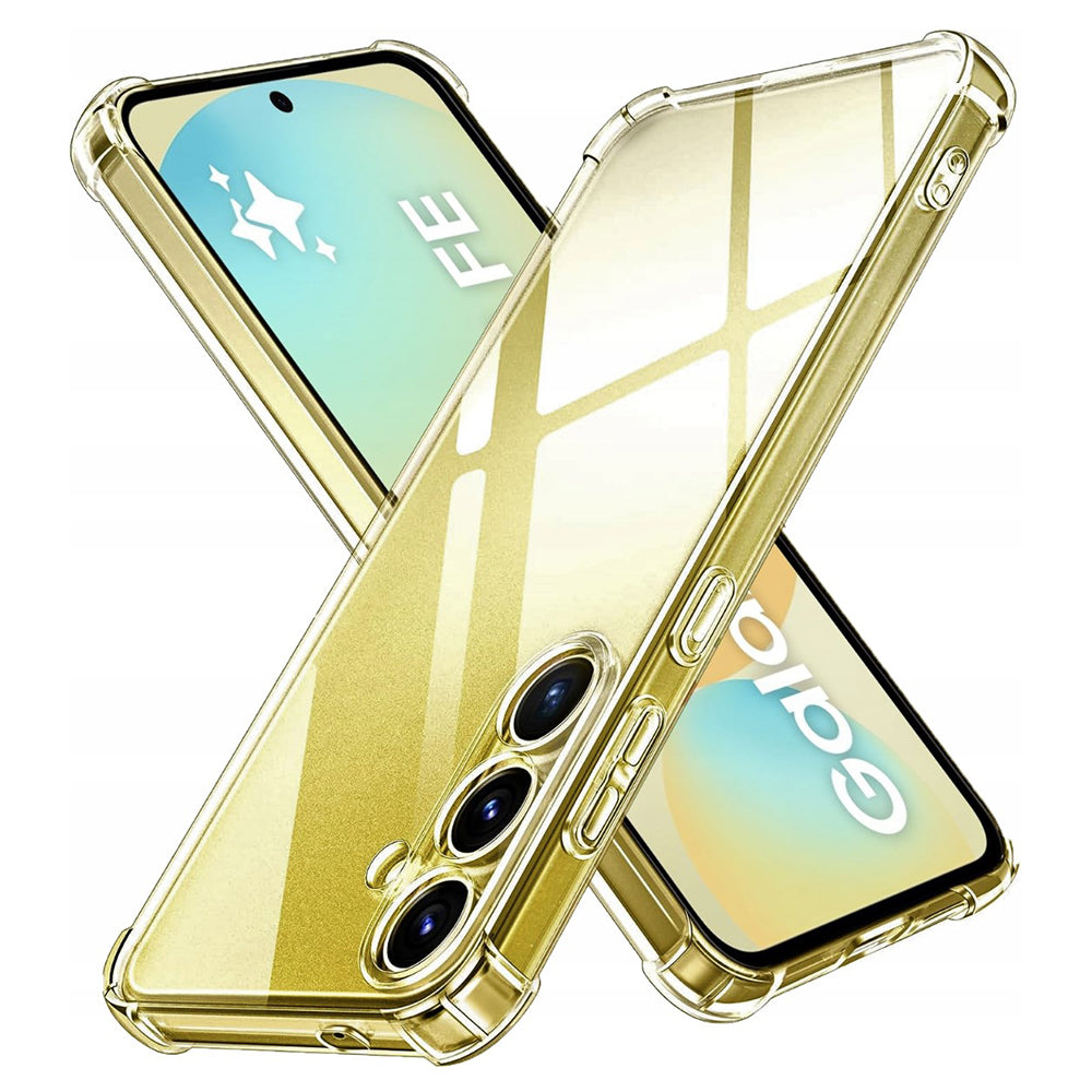 Deksel for Samsung Galaxy S24 FE S721, Techsuit, Støtsikker Klar, Transparent