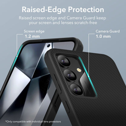 Deksel for Samsung Galaxy S24+ S926, ESR, Air Shield Boost Kickstand, Svart