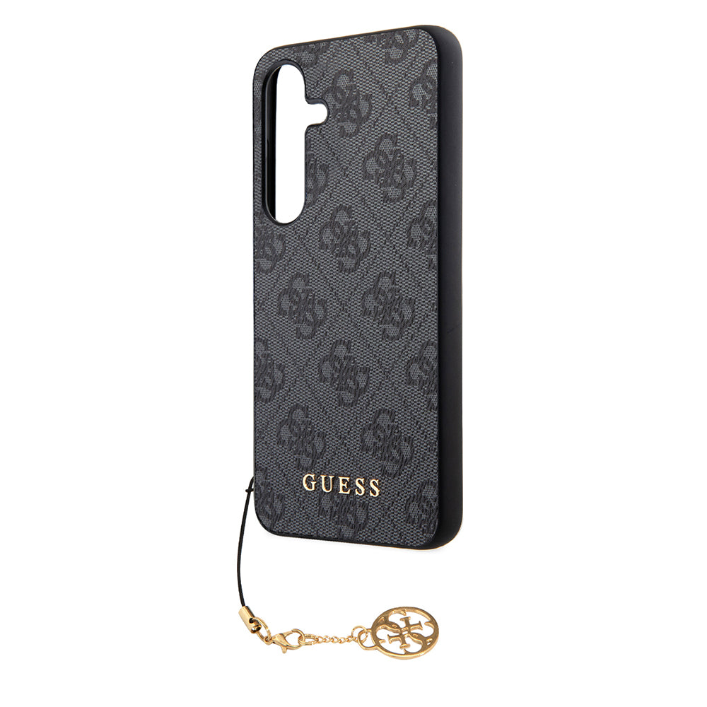 Deksel for Samsung Galaxy S24+ S926, Guess, 4G Charm, Svart