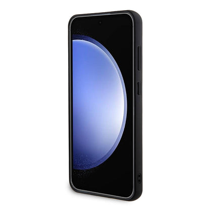 Deksel for Samsung Galaxy S24+ S926, Guess, Rhinestone Triangle Logo, Gull