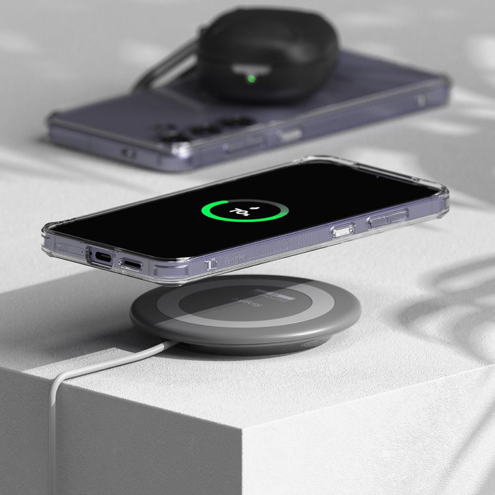 Deksel for Samsung Galaxy S24+ S926, Ringke, Fusion, Matt Transparent