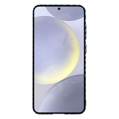 Deksel for Samsung Galaxy S24+ S926, Techsuit, Carbonite FiberShell, Svart Bleu