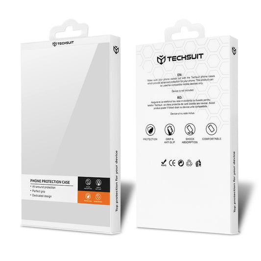 Deksel til Samsung Galaxy S24+ S926, Techsuit, Carbonite FiberShell, Grønn