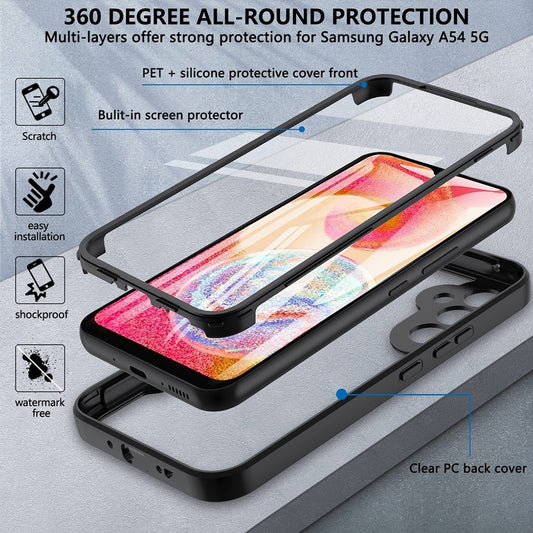 Deksel til Samsung Galaxy S24+ S926, Techsuit, ColorVerse 360, Rosa