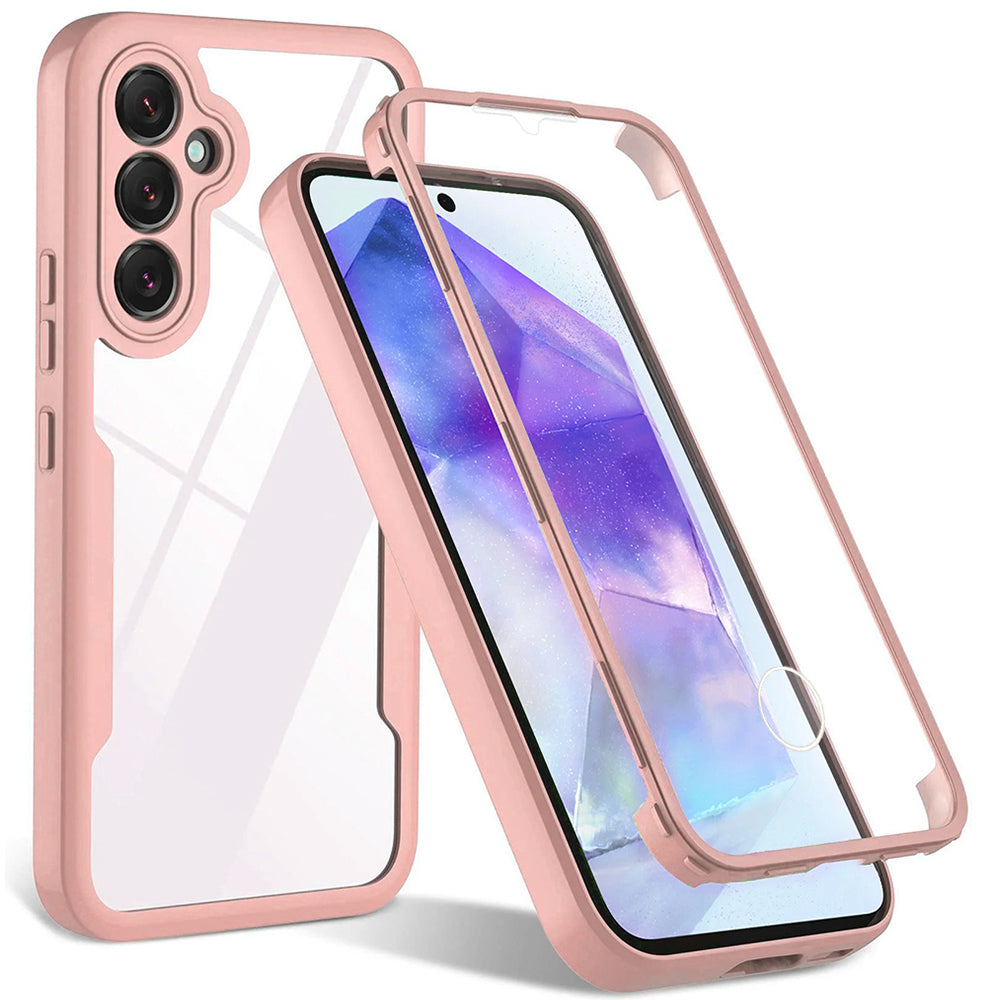 Deksel til Samsung Galaxy S24+ S926, Techsuit, ColorVerse 360, Rosa