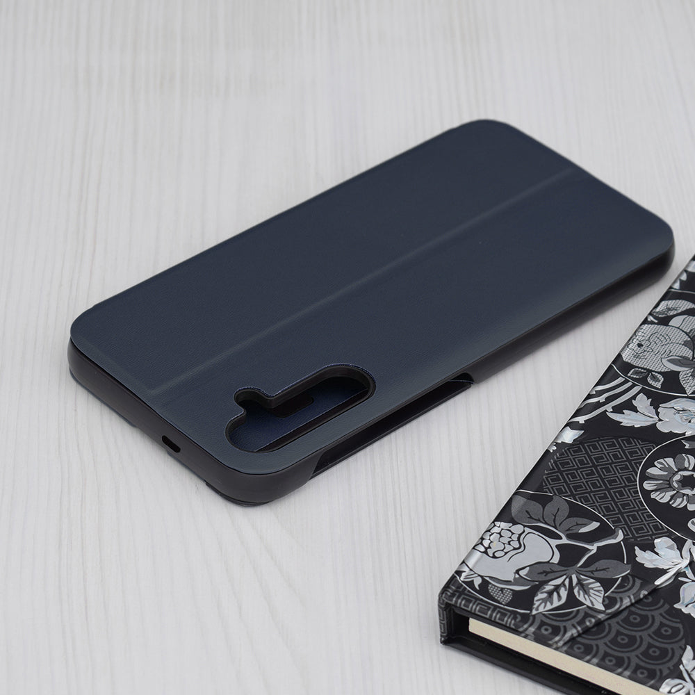 Deksel for Samsung Galaxy S24+ S926, Techsuit, eFold, Mørk Blå