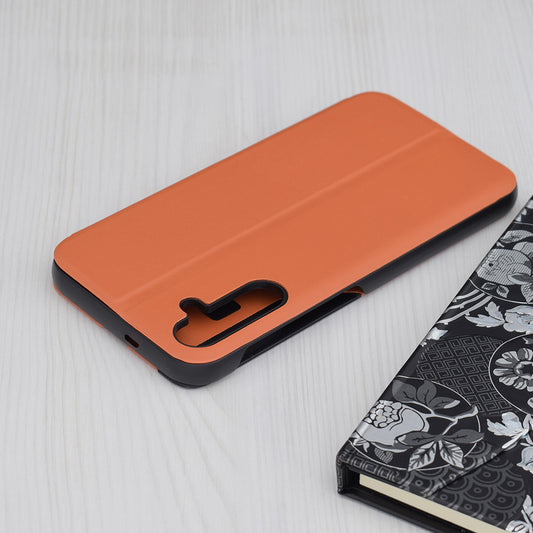 Deksel for Samsung Galaxy S24+ S926, Techsuit, eFold, Oransje