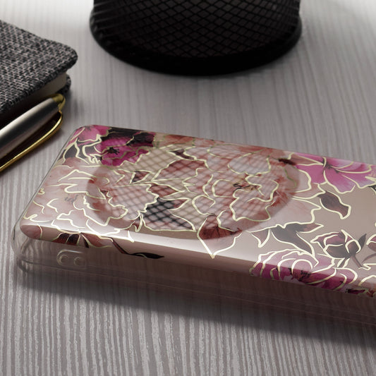 Deksel til Samsung Galaxy S24+ S926, Techsuit, Marble, Beige