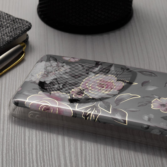 Deksel til Samsung Galaxy S24+ S926, Techsuit, Marble, Grå