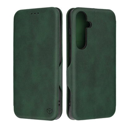 Deksel til Samsung Galaxy S24+ S926, Techsuit, Safe Wallet Plus, Grønn