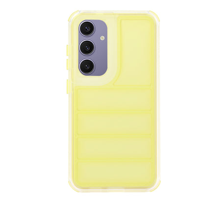 Deksel til Samsung Galaxy S24+ S926, Techsuit, Wave Shield, Gul
