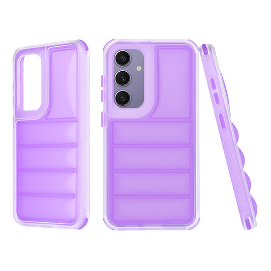 Deksel til Samsung Galaxy S24+ S926, Techsuit, Wave Shield, Lilla