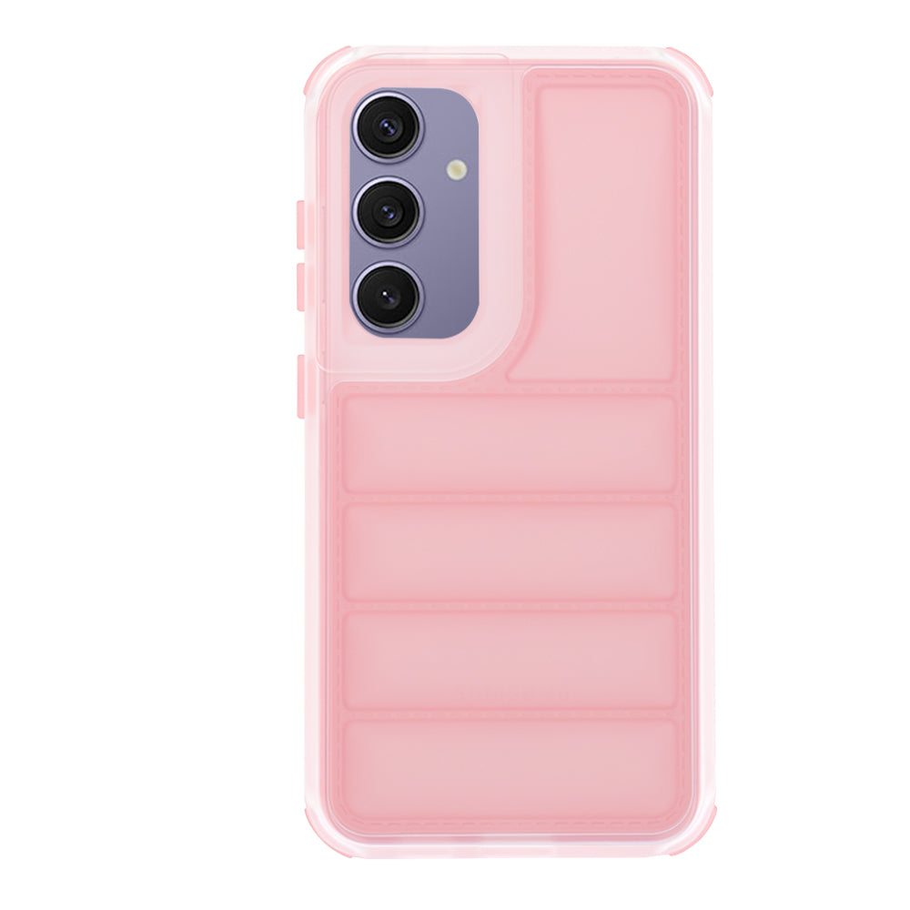 Deksel til Samsung Galaxy S24+ S926, Techsuit, Wave Shield, Rosa