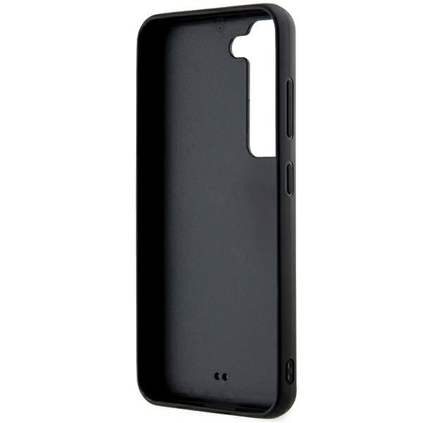 Deksel for Samsung Galaxy S24 S921, Karl Lagerfeld, 3D Rubber Glitter Logo, Svart