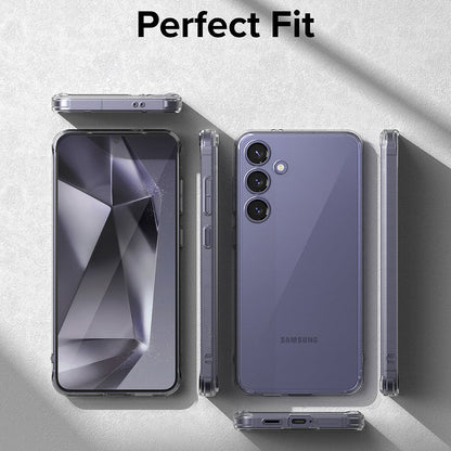Deksel til Samsung Galaxy S24 S921, Ringke, Fusion, Transparent