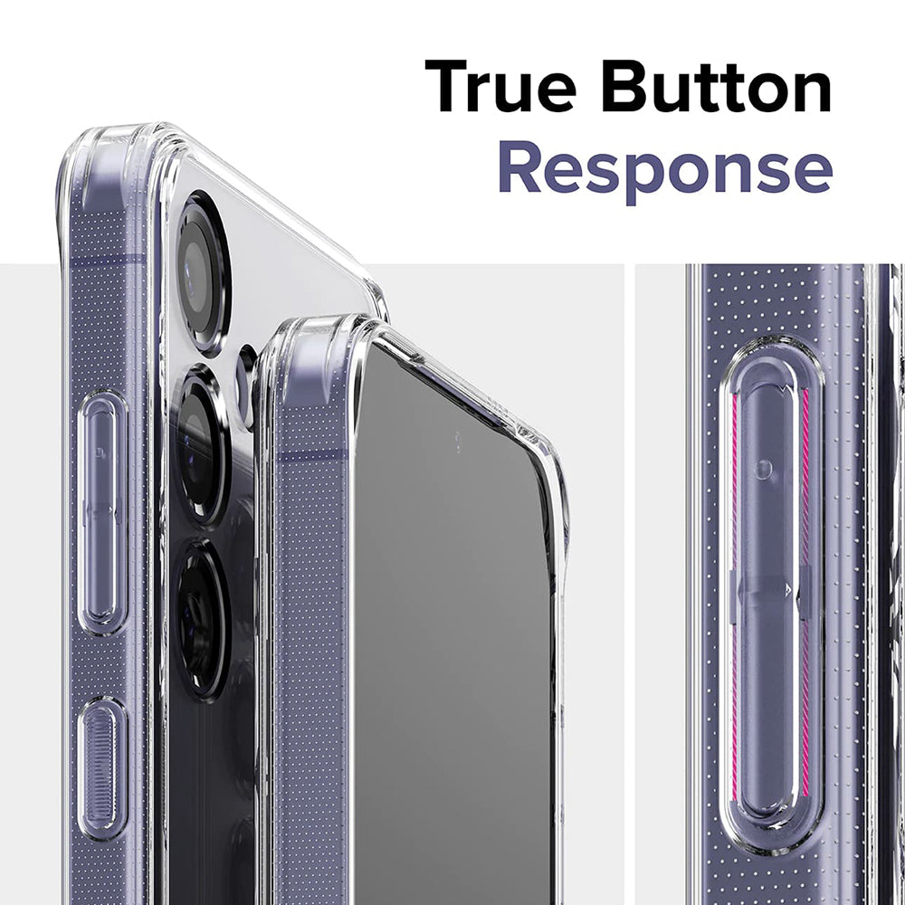 Deksel til Samsung Galaxy S24 S921, Ringke, Fusion, Transparent