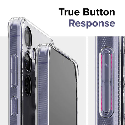 Deksel til Samsung Galaxy S24 S921, Ringke, Fusion, Transparent