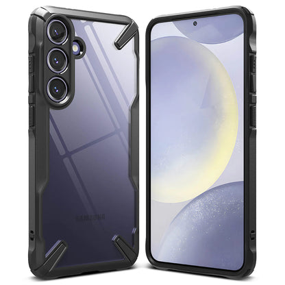 Deksel for Samsung Galaxy S24 S921, Ringke, Fusion X, Svart