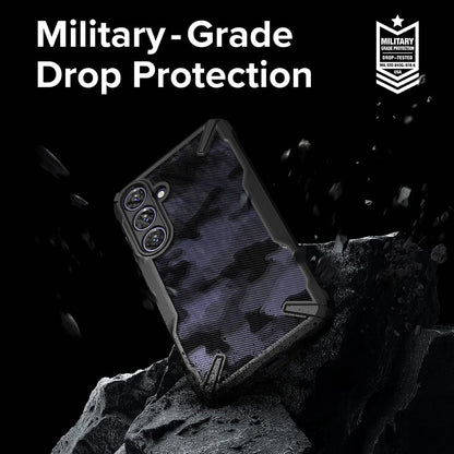 Deksel for Samsung Galaxy S24 S921, Ringke, Fusion X, Svart