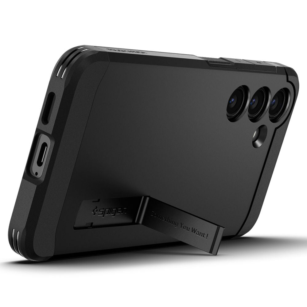 Deksel for Samsung Galaxy S24 S921, Spigen, Tough Armor, Svart ACS07355