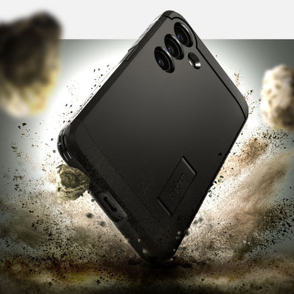 Deksel for Samsung Galaxy S24 S921, Spigen, Tough Armor, Svart ACS07355