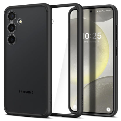 Deksel for Samsung Galaxy S24 S921, Spigen, Ultra Hybrid, Matt Svart ACS07352