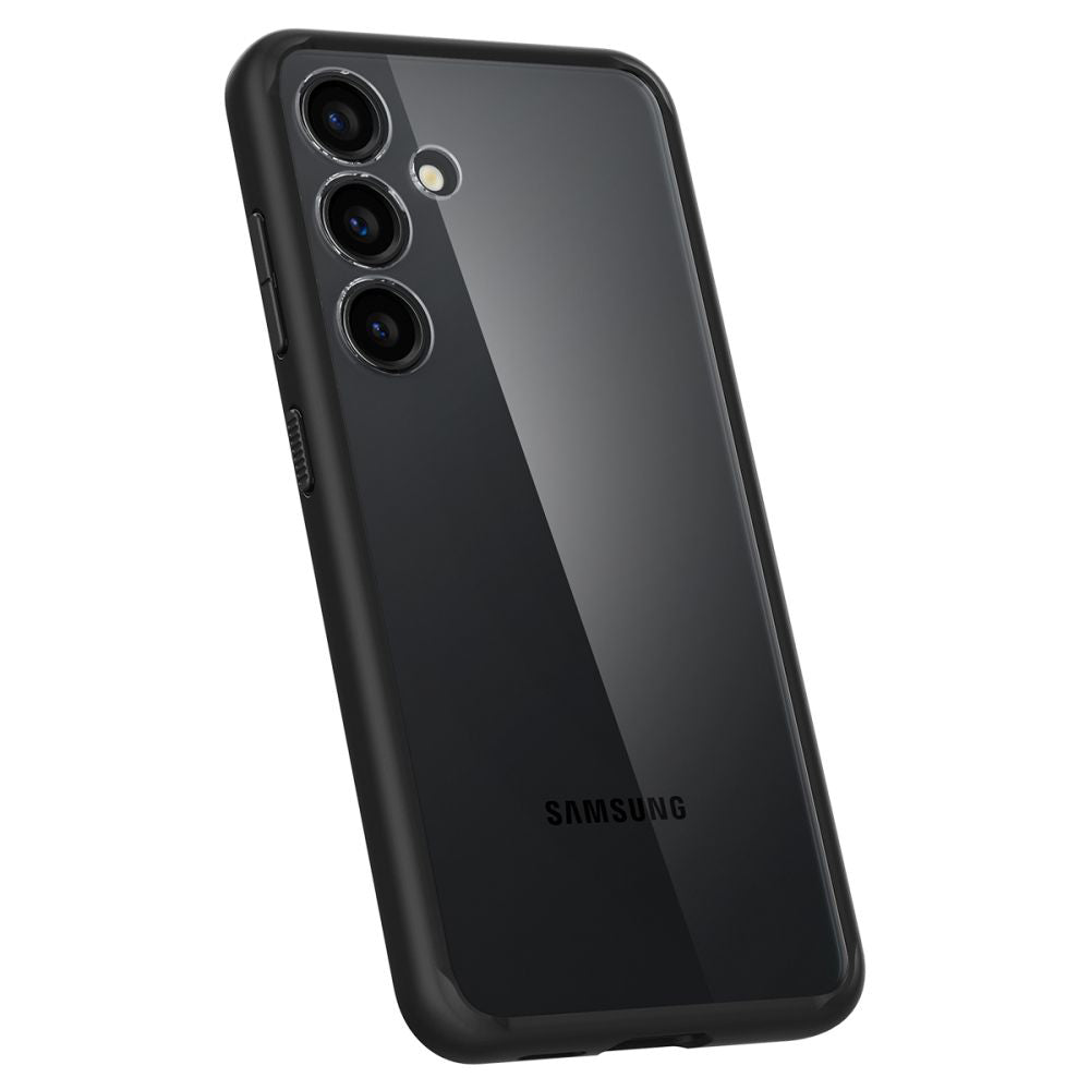 Deksel for Samsung Galaxy S24 S921, Spigen, Ultra Hybrid, Matt Svart ACS07352
