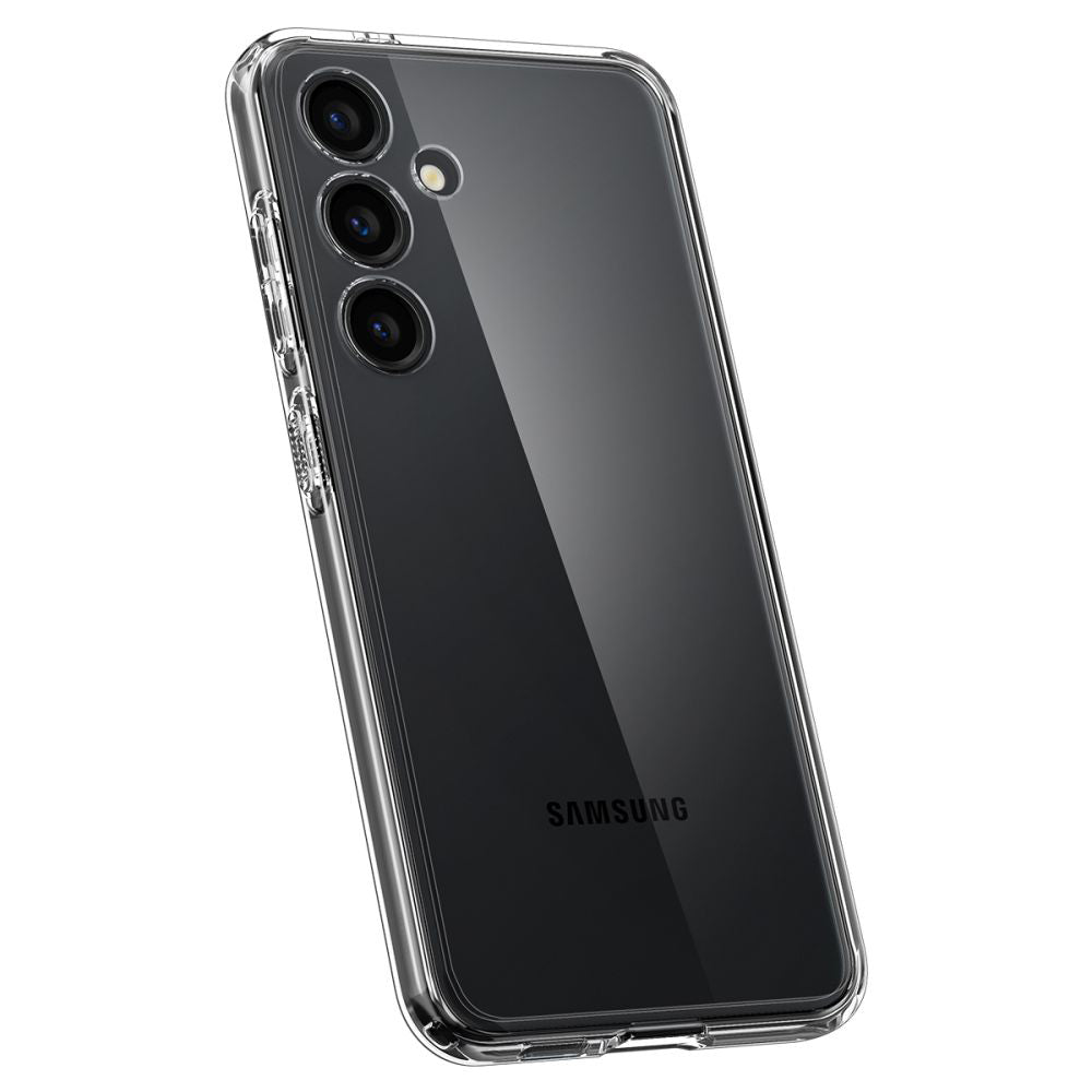 Deksel for Samsung Galaxy S24 S921, Spigen, Ultra Hybrid, Gjennomsiktig ACS07349