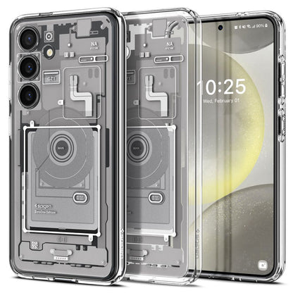 Deksel for Samsung Galaxy S24 S921, Spigen, Ultra Hybrid Zero One, Hvit