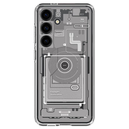 Deksel for Samsung Galaxy S24 S921, Spigen, Ultra Hybrid Zero One, Hvit