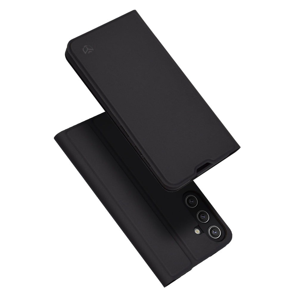 Deksel til Samsung Galaxy S24 S921, Techsuit, Magskin Book, Svart