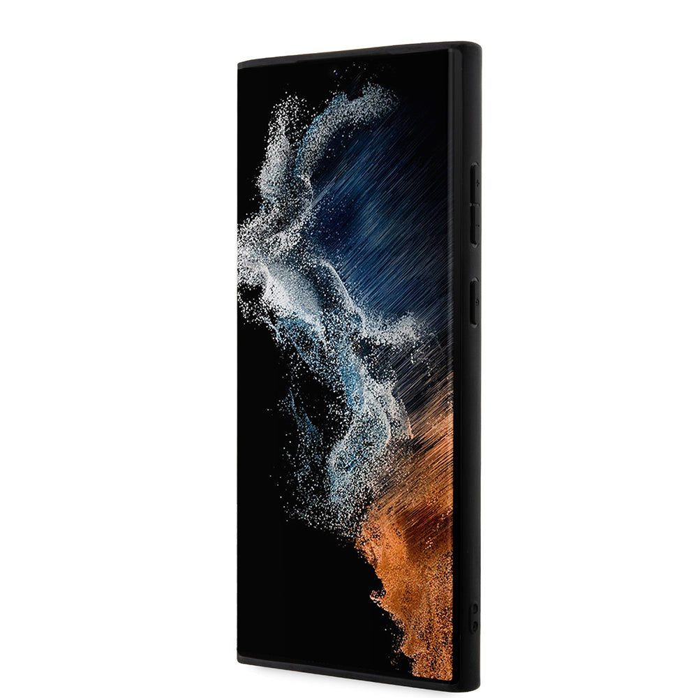 Deksel for Samsung Galaxy S24 Ultra S928, Guess, 4G Stripe, Svart