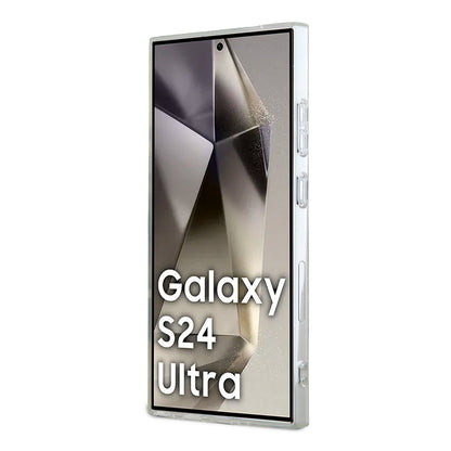 Deksel for Samsung Galaxy S24 Ultra S928, Karl Lagerfeld, IML Luxury Choupette, Gjennomsiktig
