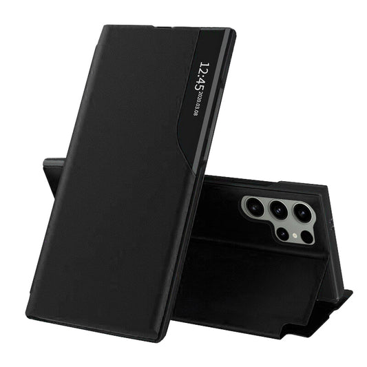 Deksel for Samsung Galaxy S24 Ultra S928, Techsuit, eFold, Svart