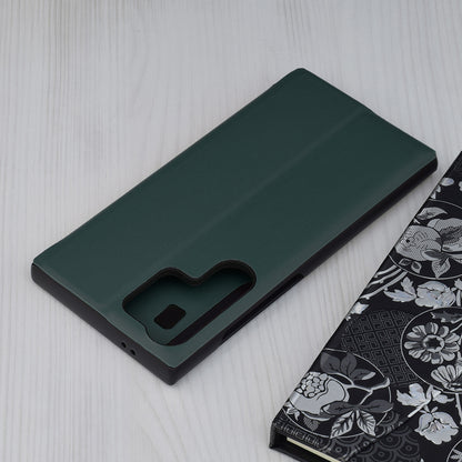 Deksel til Samsung Galaxy S24 Ultra S928, Techsuit, eFold, Grønn