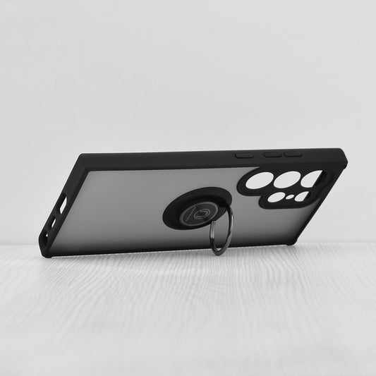 Deksel til Samsung Galaxy S24 Ultra S928, Techsuit, Glinth, Svart