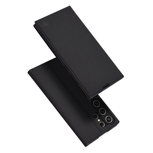 Deksel for Samsung Galaxy S24 Ultra S928, Techsuit, Magskin Book, Svart