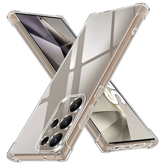 Deksel for Samsung Galaxy S24 Ultra S928, Techsuit, Støtsikker Klar, Transparent