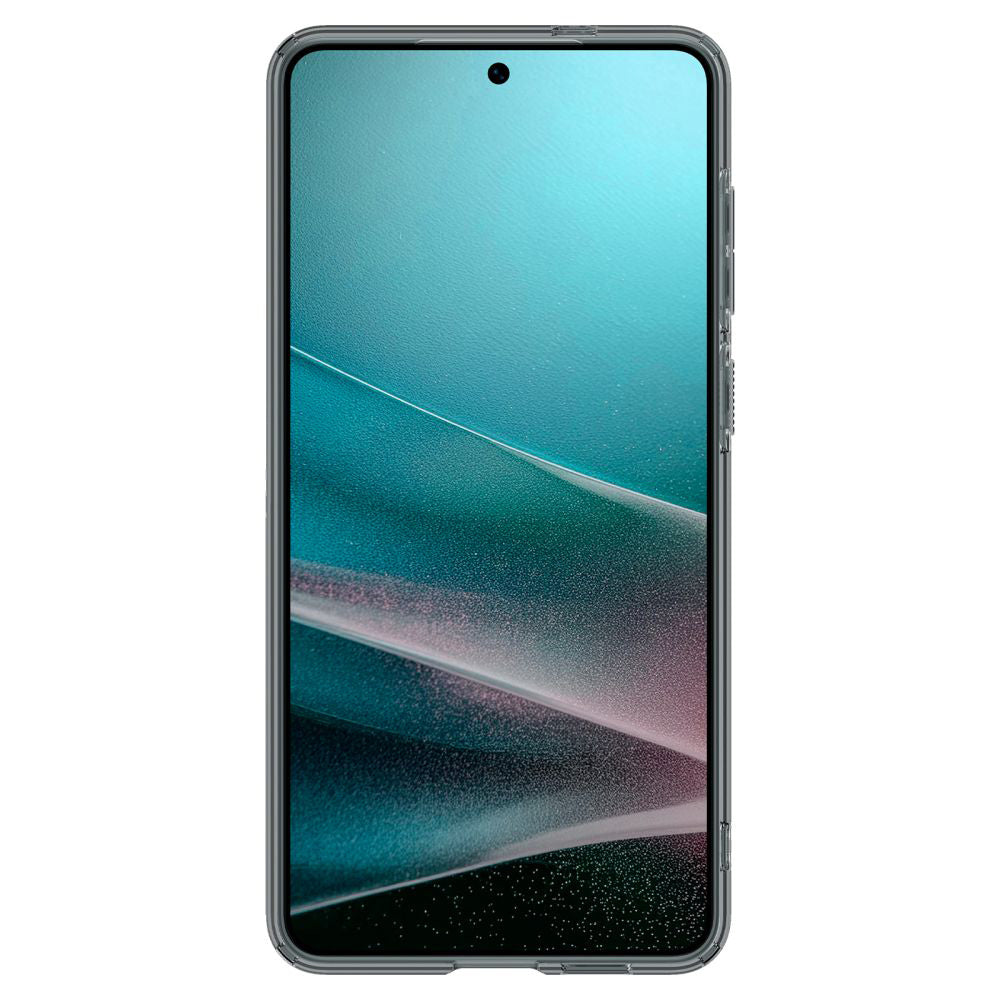Deksel for Samsung Galaxy S25 Edge S937, Spigen, Liquid Crystal, Røykfarget ACS09426